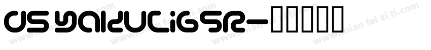 DS Yakuti65R字体转换